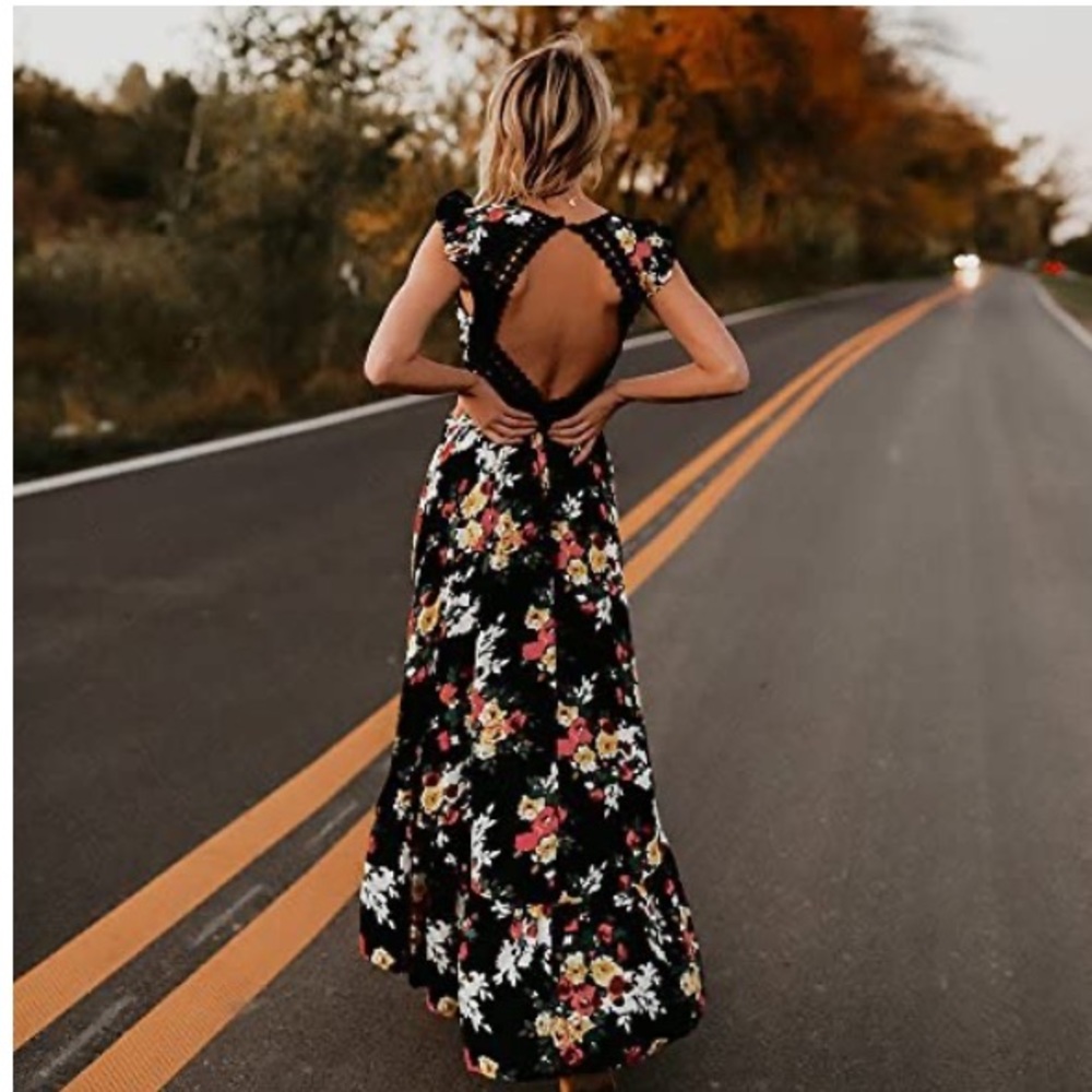 Balakie Amazon brand high low dress